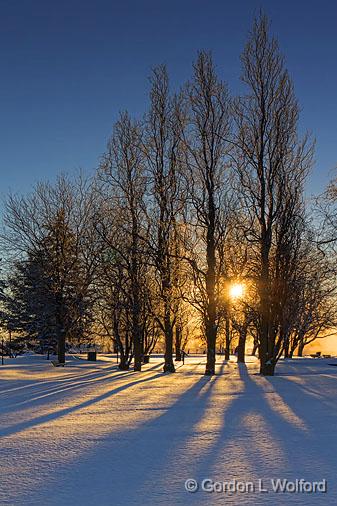 Sunrise Shadows_05490-1.jpg - Photographed along the Rideau Canal Waterway at Smiths Falls, Ontario, Canada.